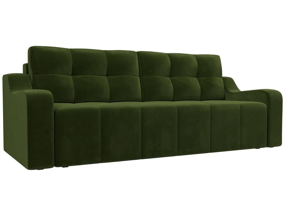 Лига Диванов диван-кровать  (зелёный) Итон