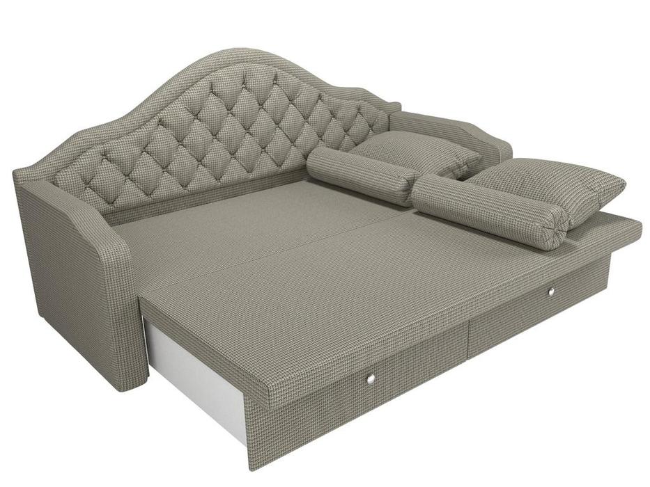 Лига Диванов диван-кровать 3-х местный (бежевый) Сойер