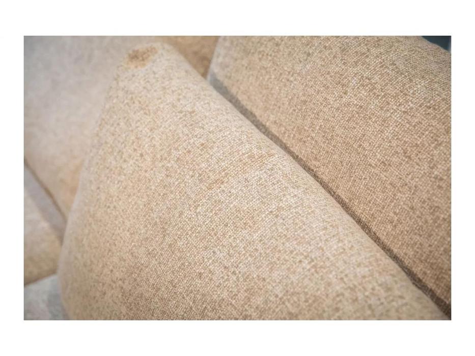 Homage диван 4-х местный угловой, не раскладной (бежевый) Edessa