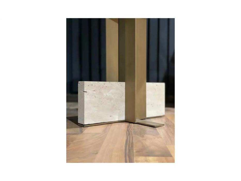 Homage стол кофейный  (орех, мрамор) Era