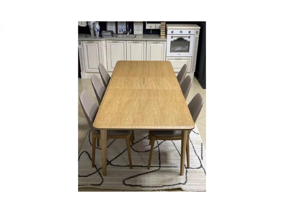 Homage стол обеденный раскладной (натуральный дуб) Aura