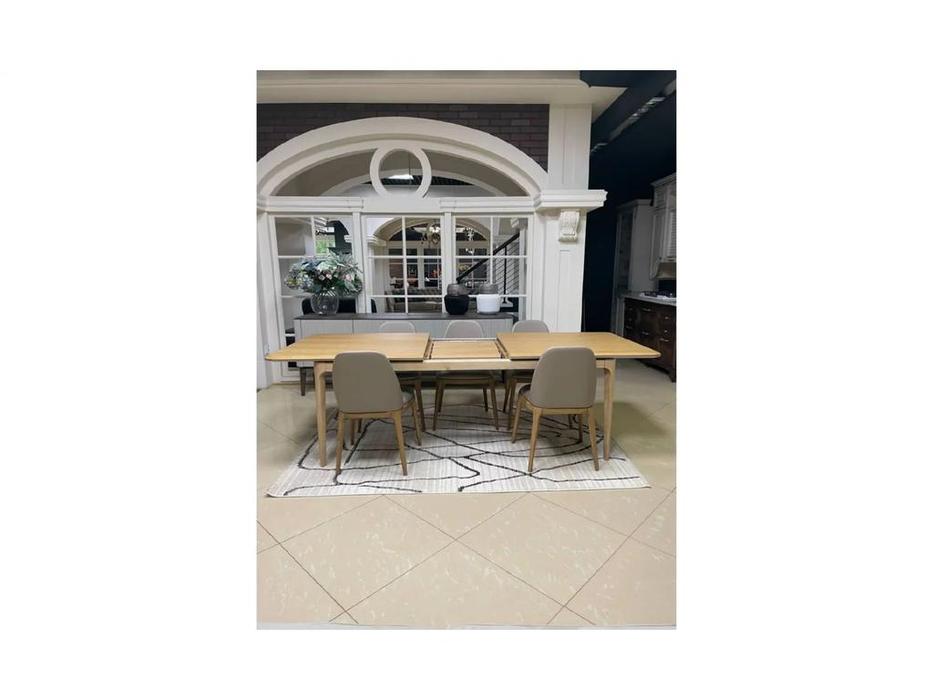 Homage стол обеденный раскладной (натуральный дуб) Aura