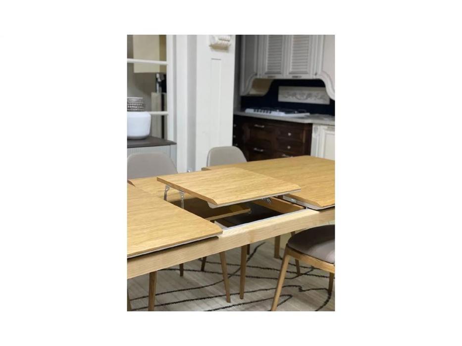 Homage стол обеденный раскладной (натуральный дуб) Aura