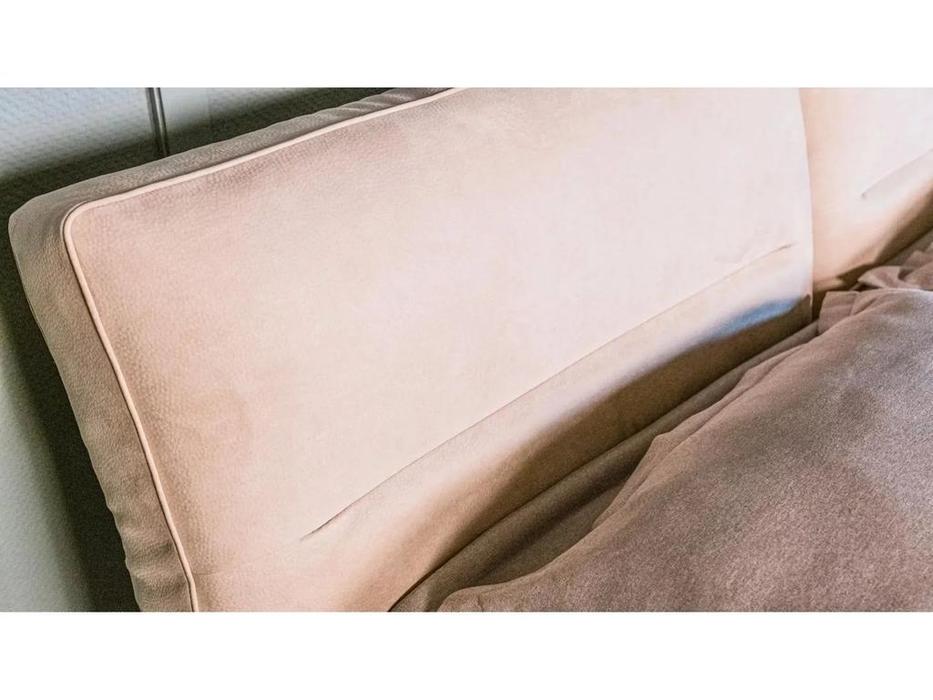 Homage кровать двуспальная 180х200 (дуб, бежевый) Ligna