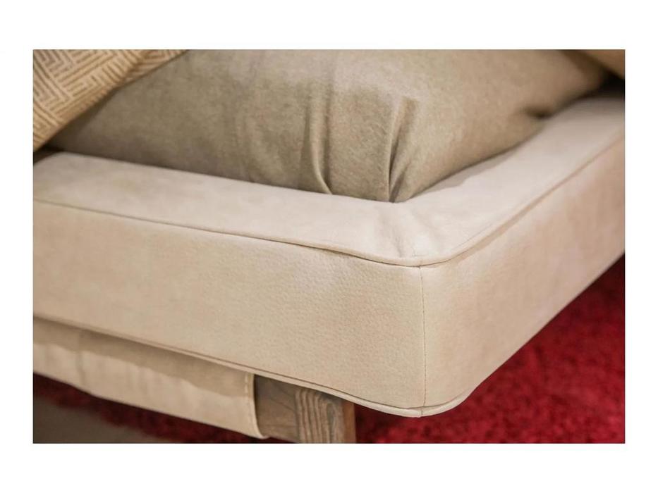 Homage кровать двуспальная 180х200 (дуб, бежевый) Ligna