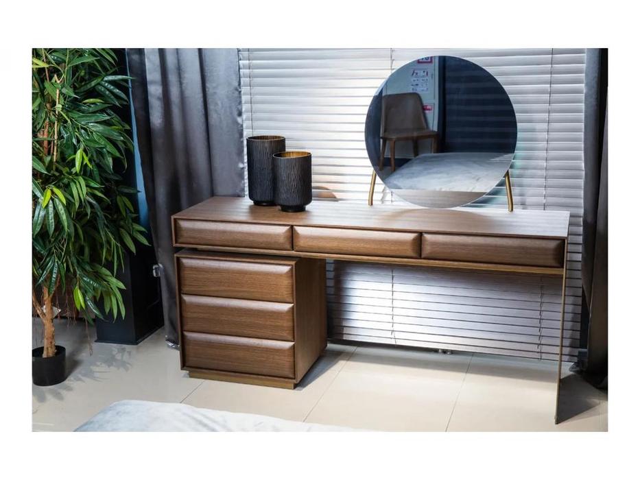 Homage стол туалетный с ящиками (коричневый) Era