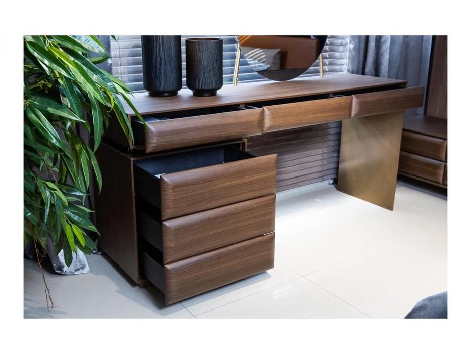 Homage стол туалетный с ящиками (коричневый) Era