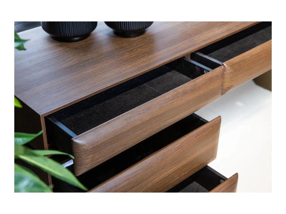 Homage стол туалетный с ящиками (коричневый) Era