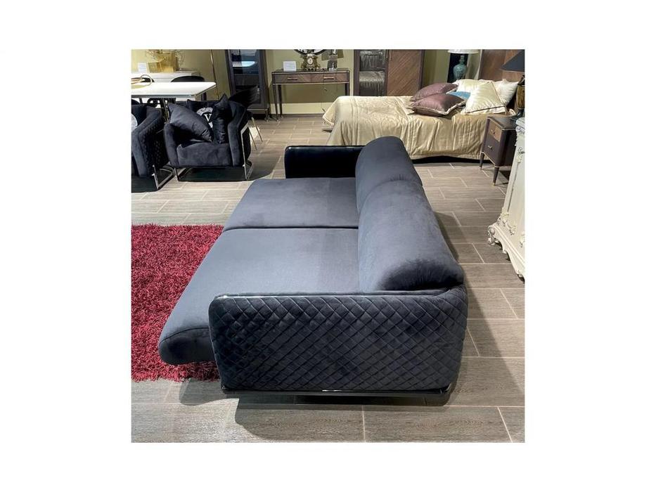 Orix диван 3-х местный  (черный) Versace