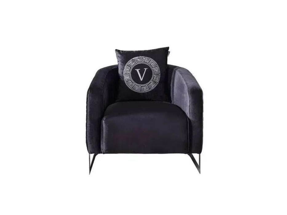 Orix кресло  (черный) Versace