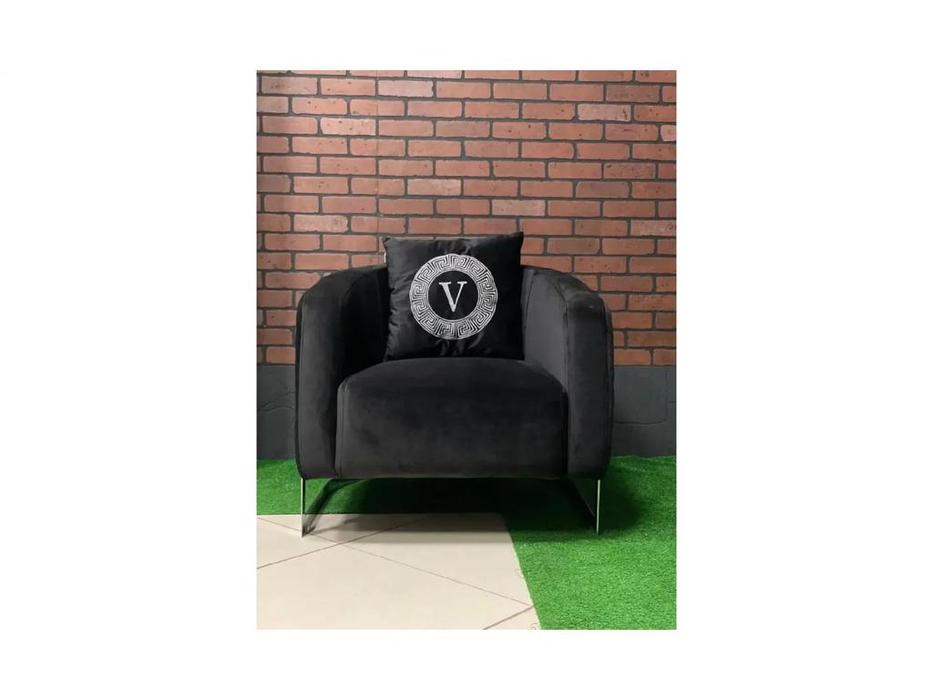 Orix кресло  (черный) Versace