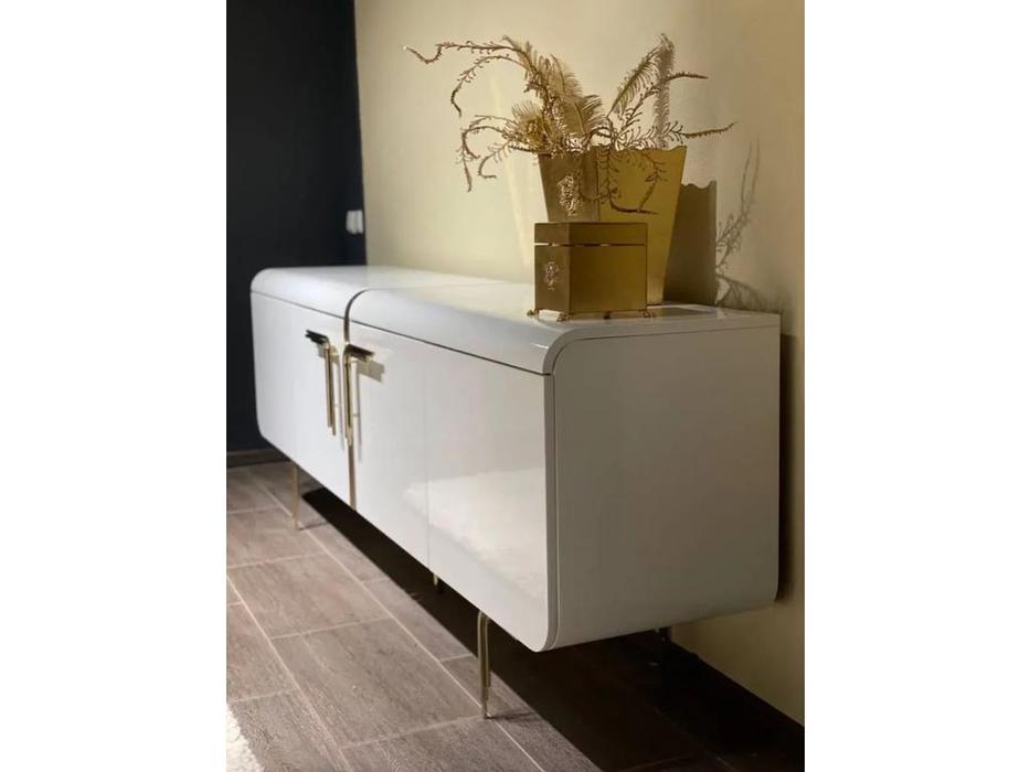 Orix буфет  (белый, золото) Aston