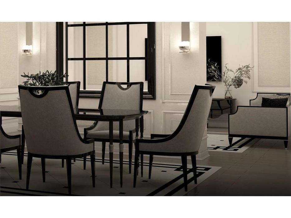 Balhome стул  (серый, черный) Crown