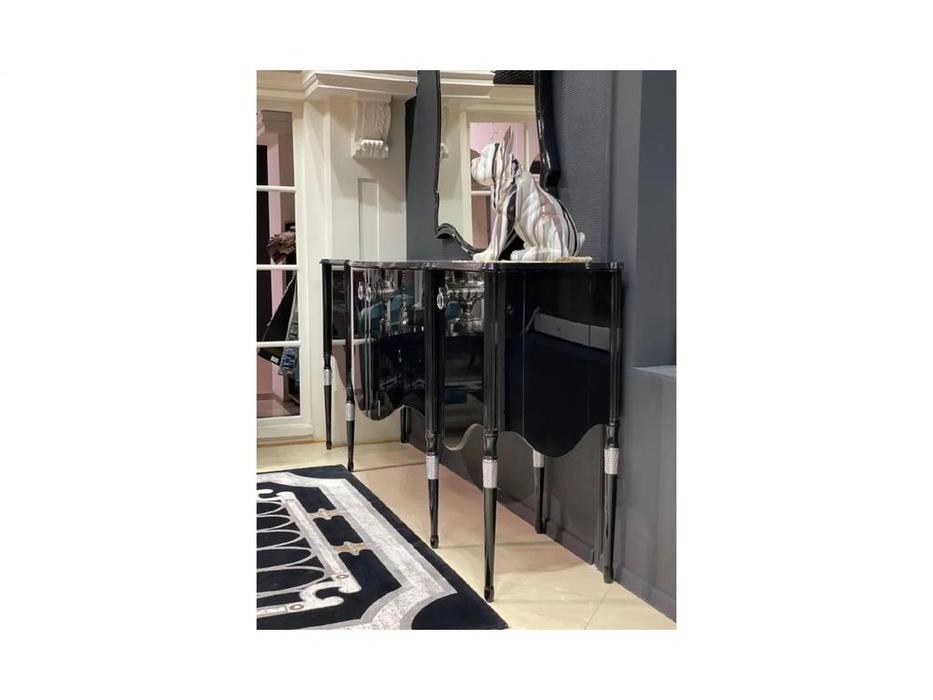 Balhome буфет  (черный) Crown