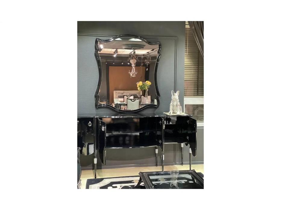 Balhome буфет  (черный) Crown