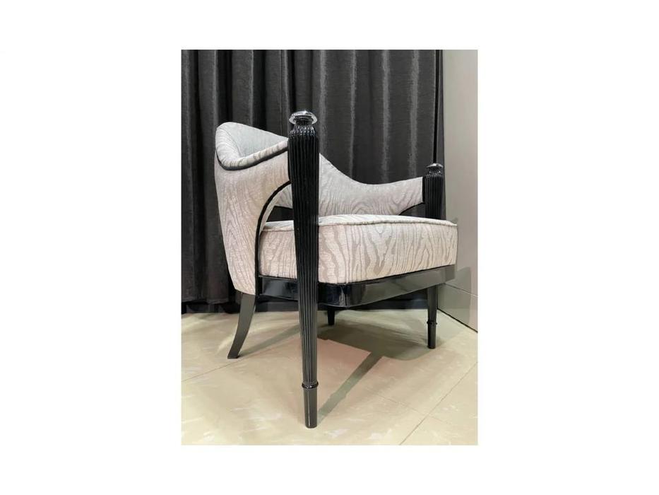 Balhome кресло  (бежевый, черный) Crown