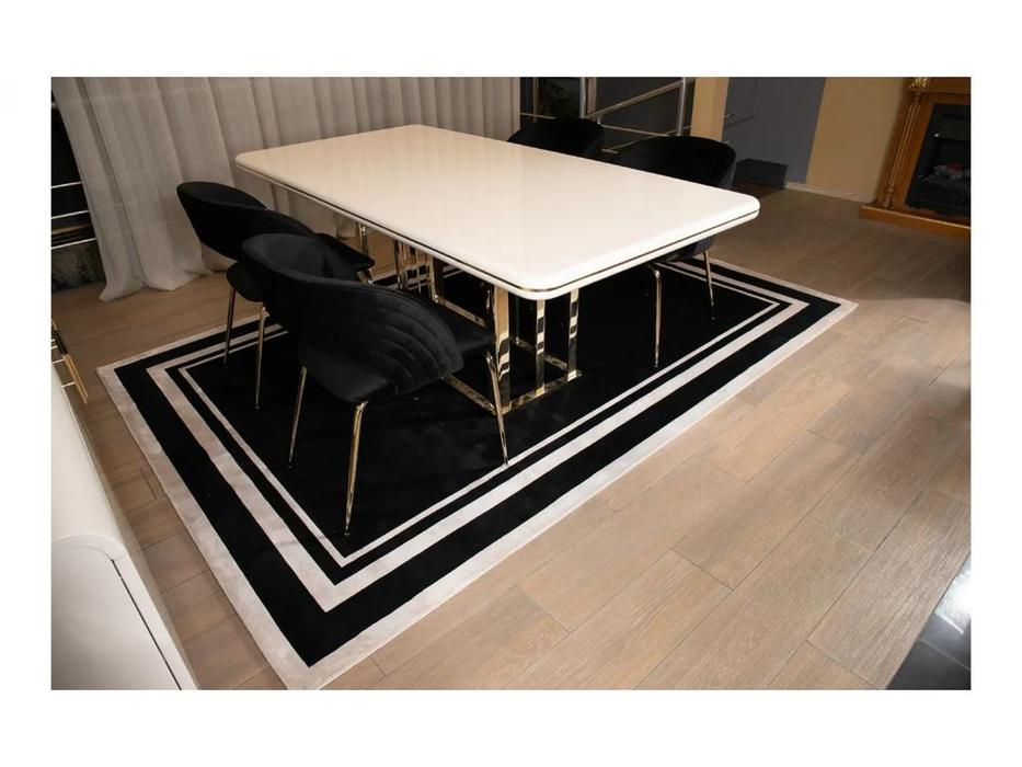 Balhome ковер  (черный, белый) Gloria