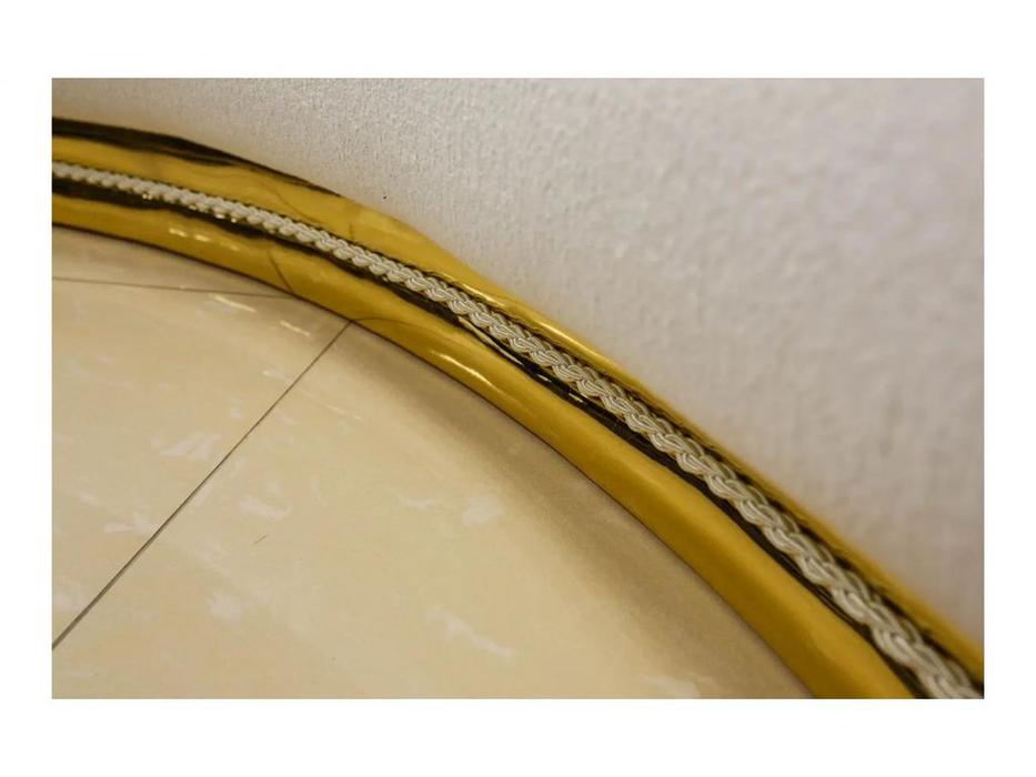 Balhome диван 4-х местный  (белый, золото) Hermes