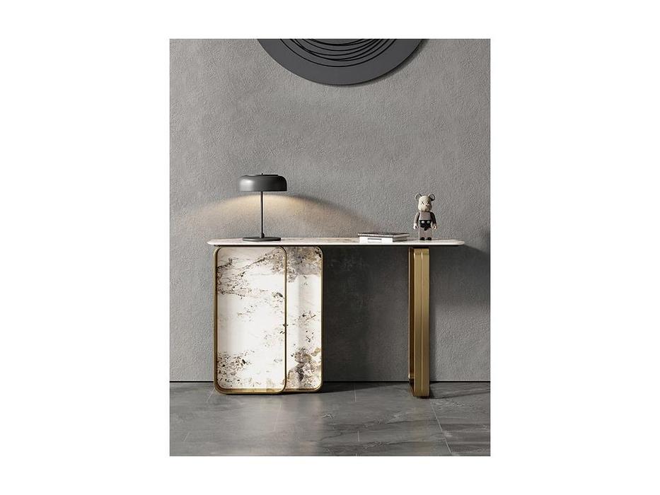 STG консоль  (коричневый мрамор) Carice