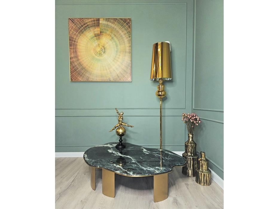 STG стол кофейный  (черный, золото) Soto Grande L