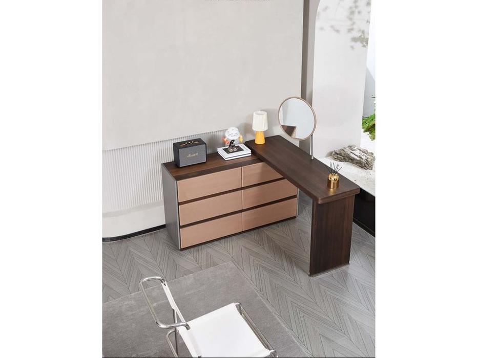 STG стол-трансформер  (бежевый, коричневый) Oliveri