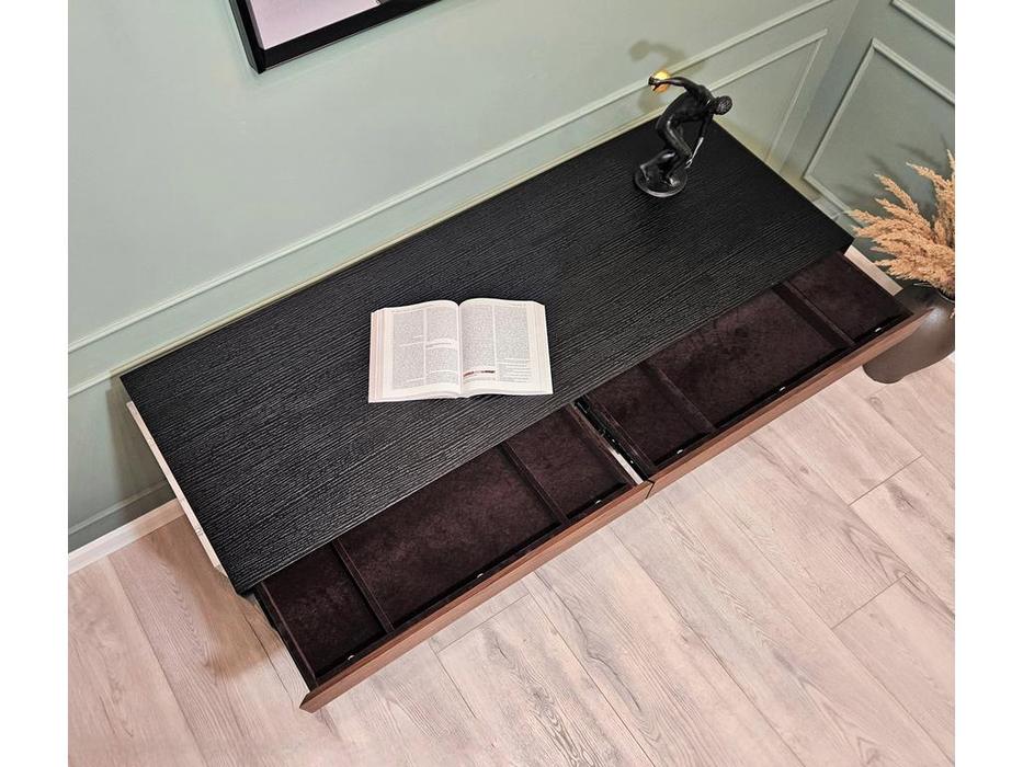 STG стол письменный с 5 ящиками (коричневый) Carson Walnut