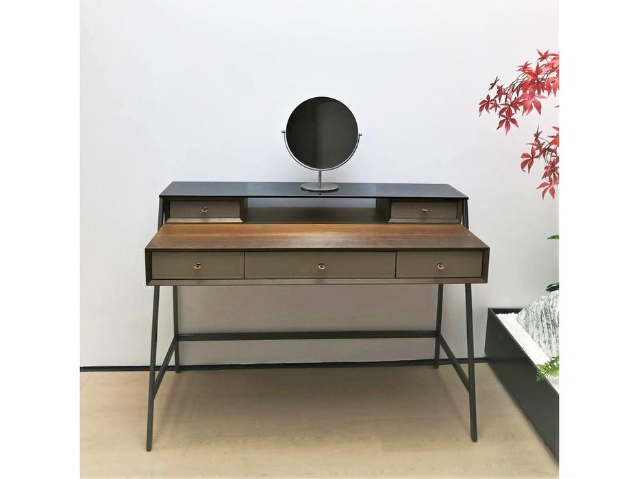 STG консоль с зеркалом (орех) DZ-2966