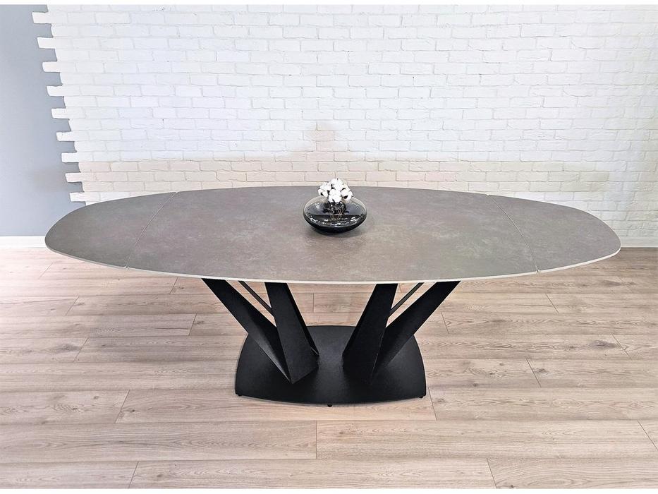 STG стол обеденный раскладной (серый) F525