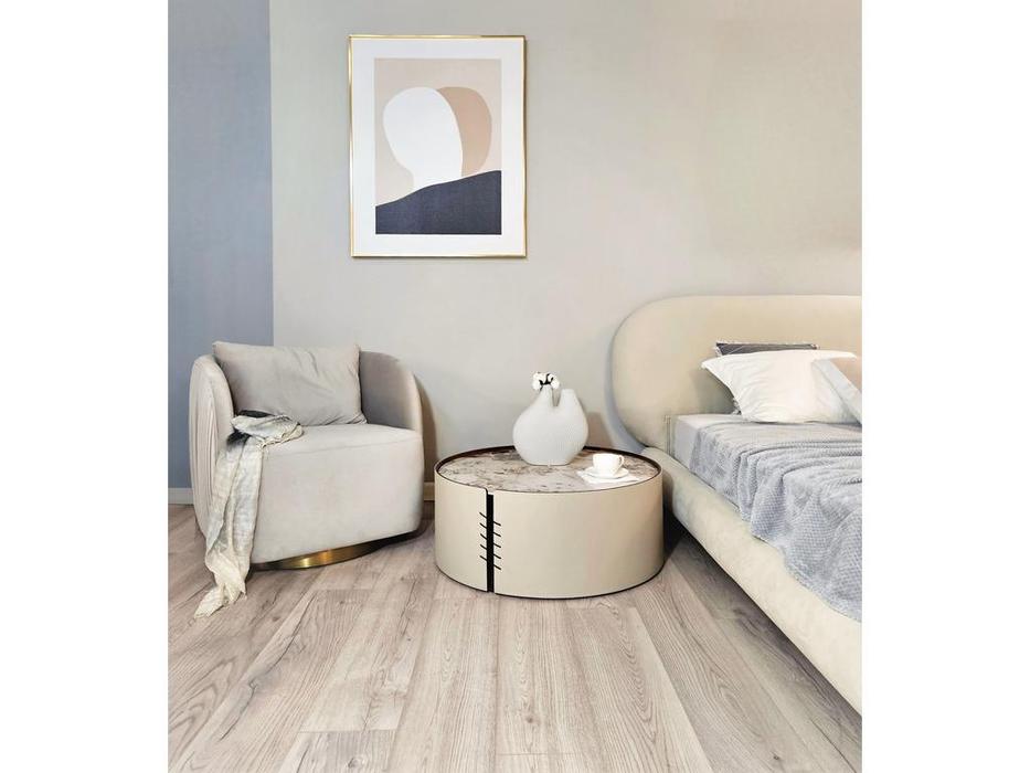 STG стол журнальный  (серо бежевый) SG4674