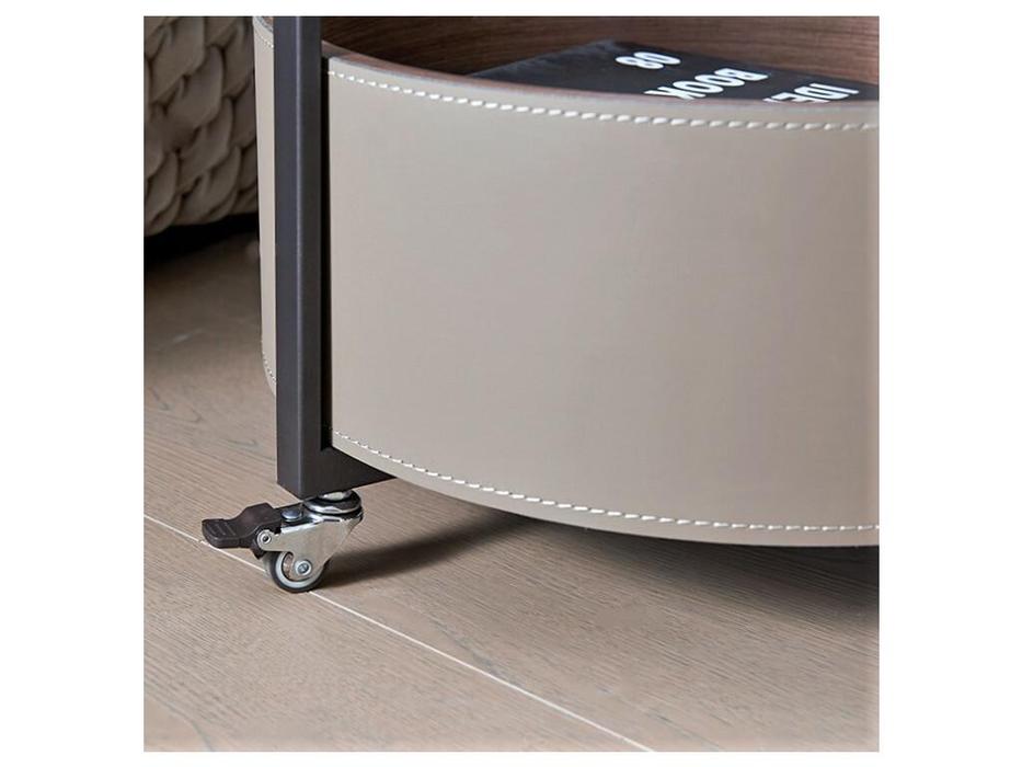 STG стол кофейный на колесиках (серый) MLL-D65