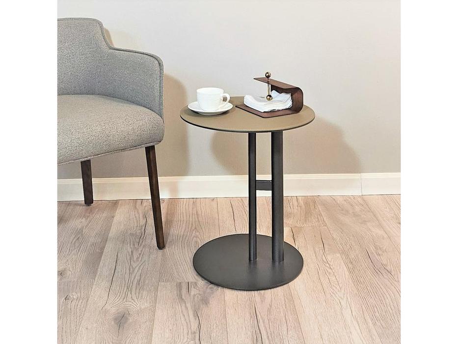 STG стол кофейный  (бежевый, серый) Vecoli