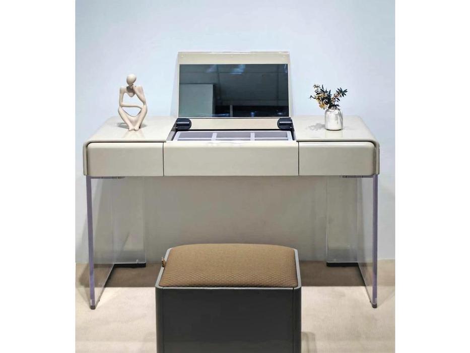 STG консоль с зеркалом (серый) Vanity Desk