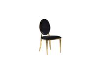 STG стул мягкий (черный) Dior