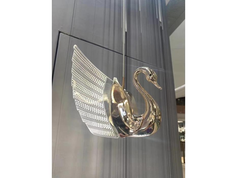 STG люстра подвесная  (золото) Swan