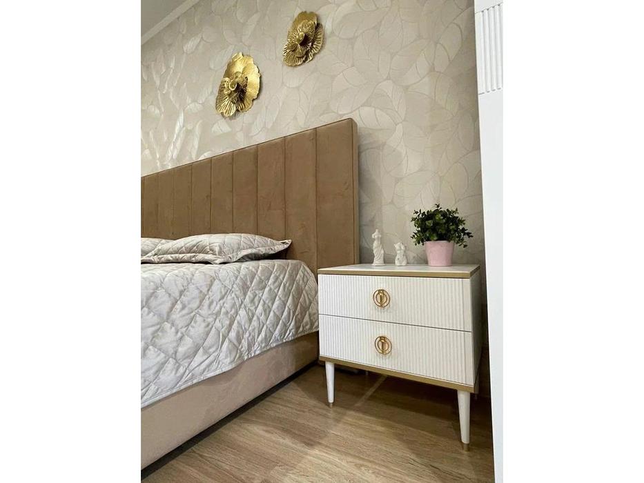 МастМур кровать односпальная 90х200 (изумрудный) Глория-2