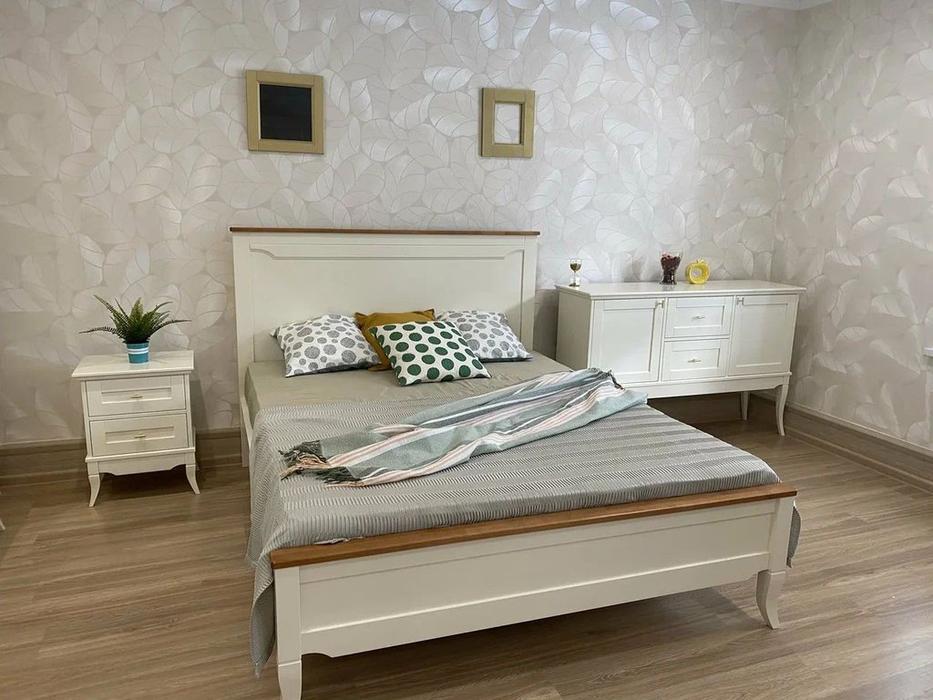 МастМур кровать односпальная 90х200 (ваниль) Римини