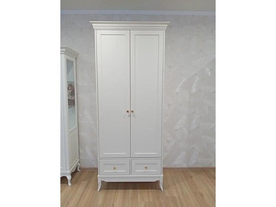 МастМур шкаф 2-х дверный 2 дв (ваниль) Римини