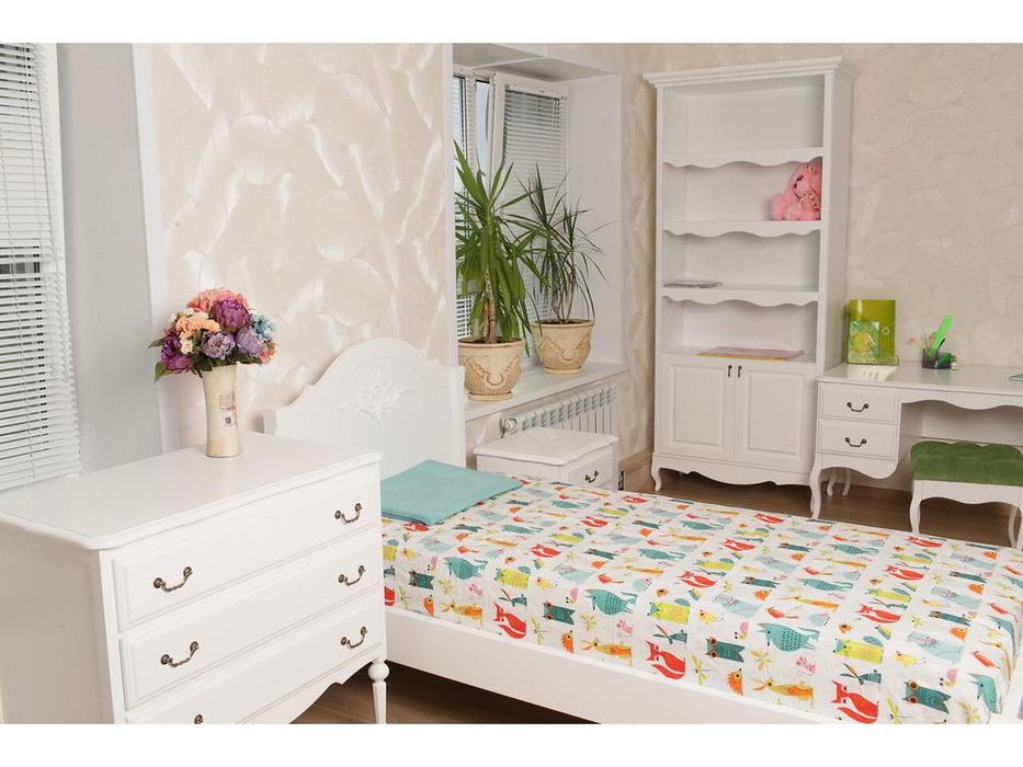 МастМур стеллаж с дверцами (белый) Амелия