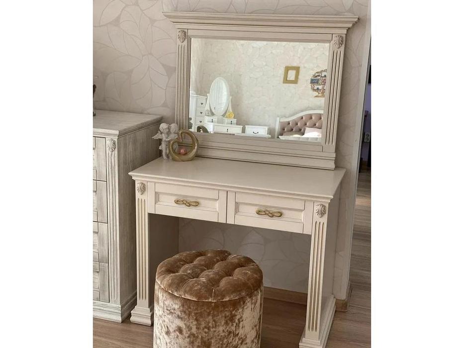 МастМур зеркало навесное для комода (ваниль) Верона