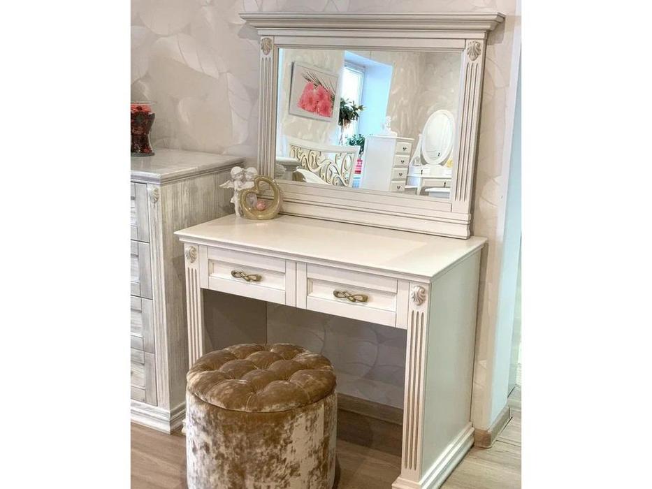 МастМур зеркало навесное для комода (ваниль) Верона