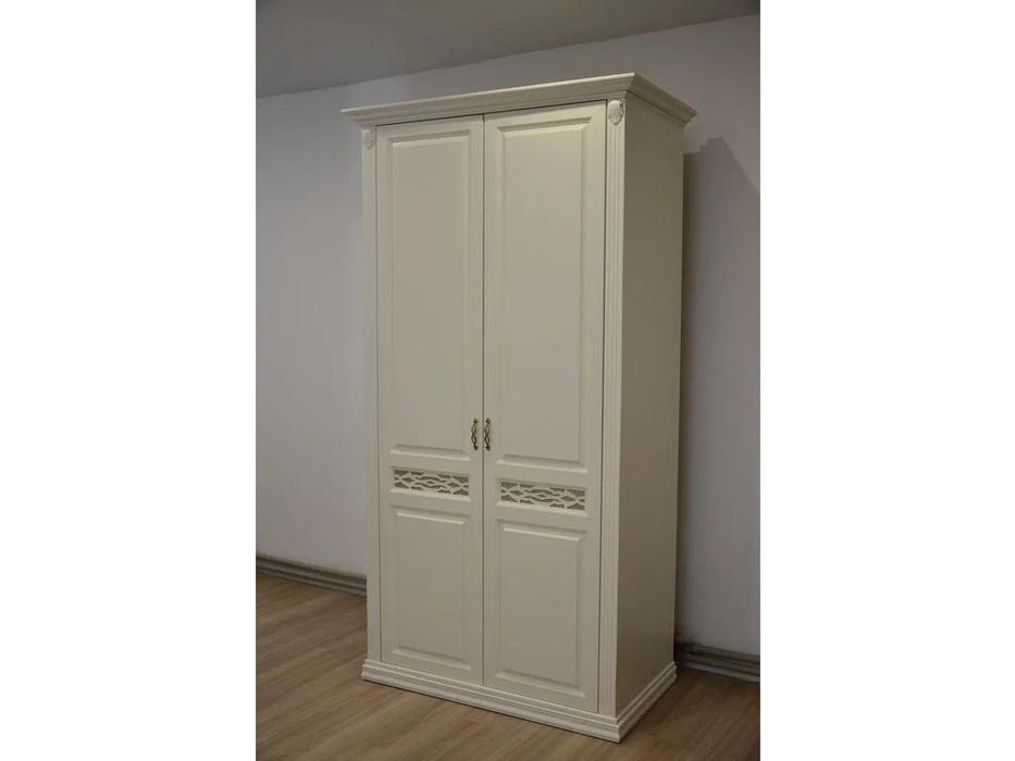 МастМур шкаф 2-х дверный 2 дв (ваниль) Верона