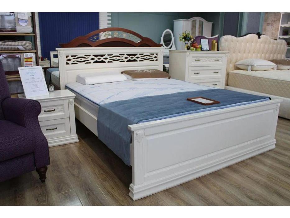 МастМур кровать двуспальная 160х200 (ваниль) Верона