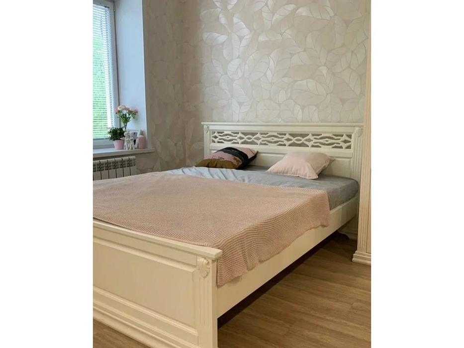 МастМур кровать двуспальная 180х200 (ваниль) Верона