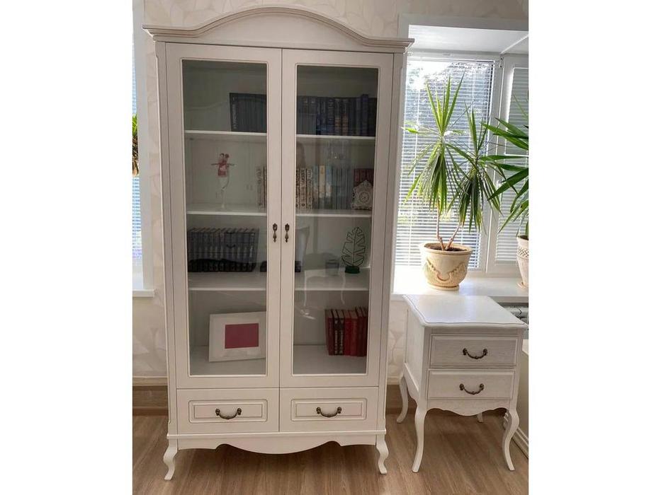 МастМур витрина 2-х дверная 2 дв (белый) Авиньон