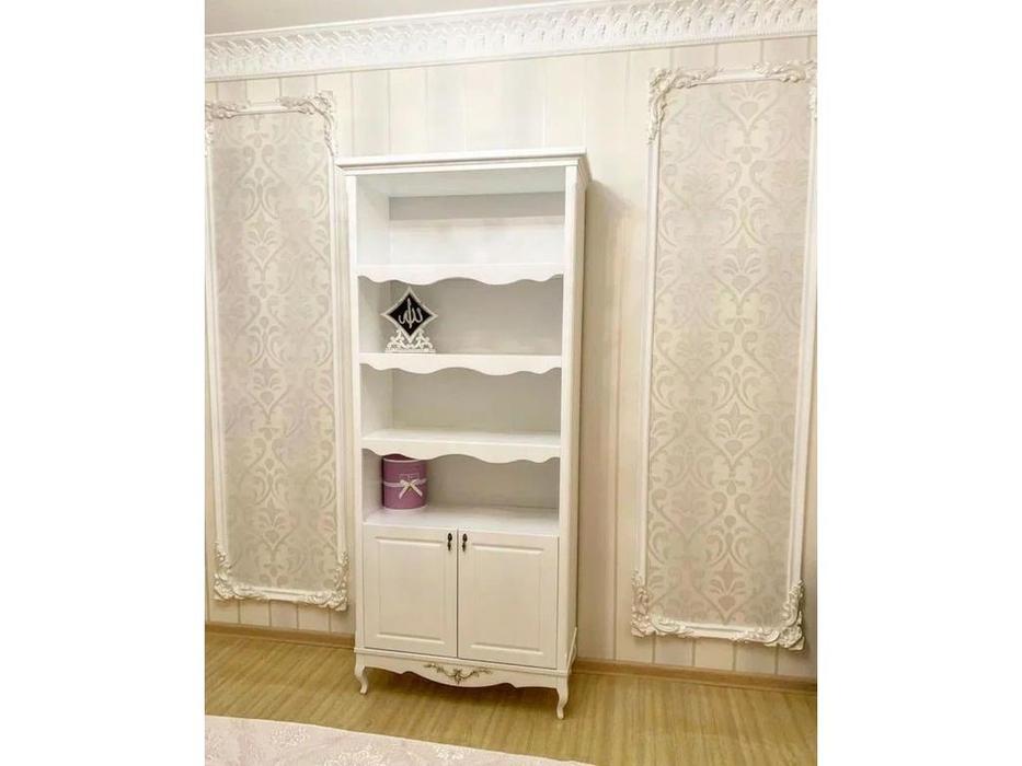 МастМур стеллаж с дверцами (белый) Авиньон