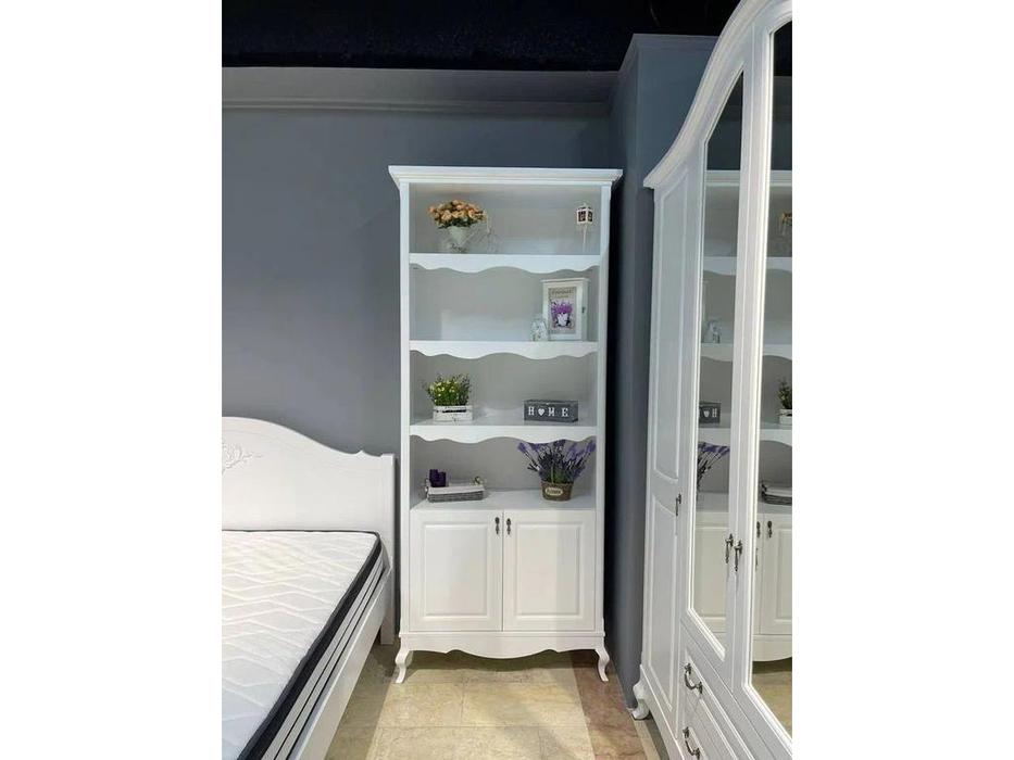 МастМур стеллаж с дверцами (белый) Авиньон