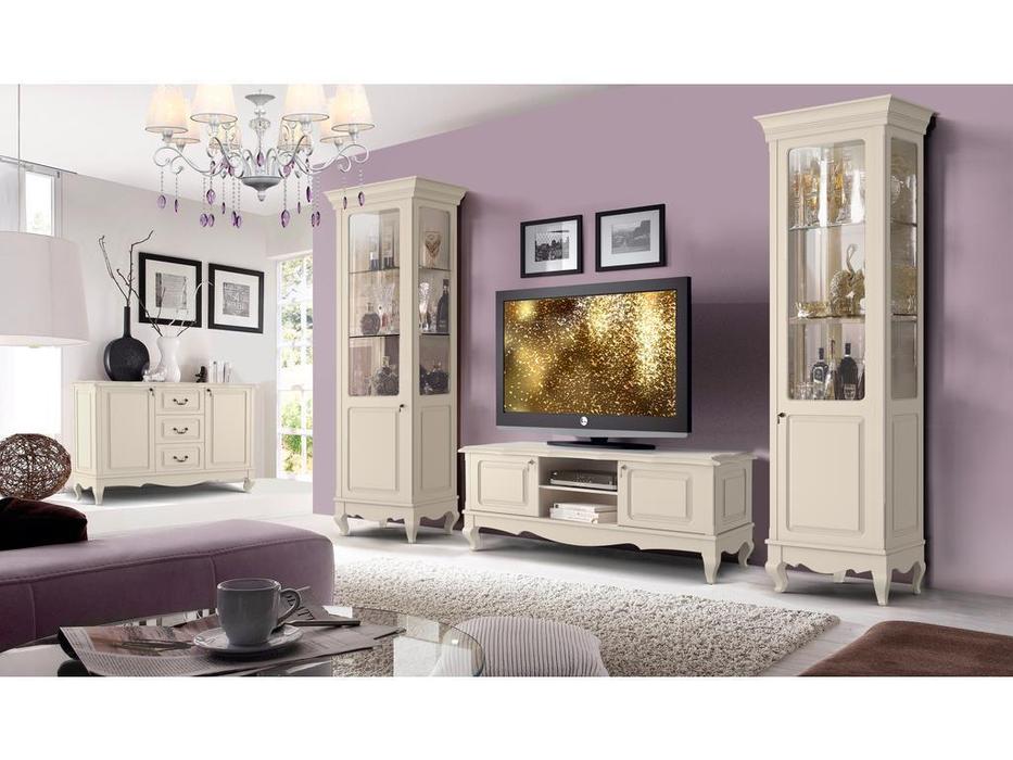 МастМур витрина 1 дверная 1 дв (белый) Арредо