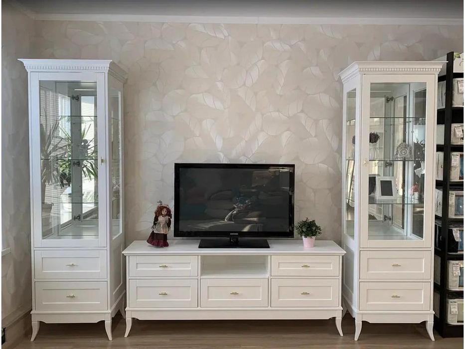 МастМур витрина 1 дверная  (ваниль) Римини