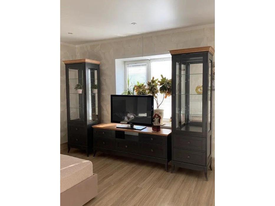 МастМур витрина 1 дверная  (ваниль) Римини