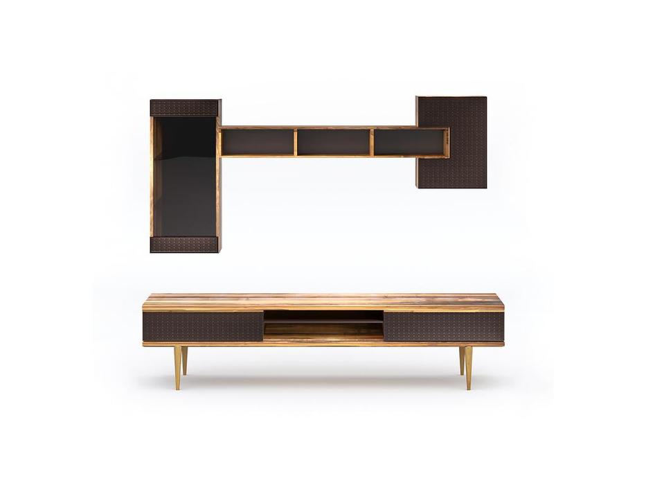 NORR Moblerr тумба под телевизор  (орех) Punto